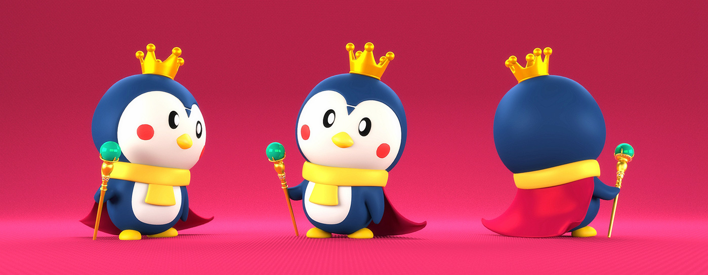 騰訊王卡吉祥物設計-020