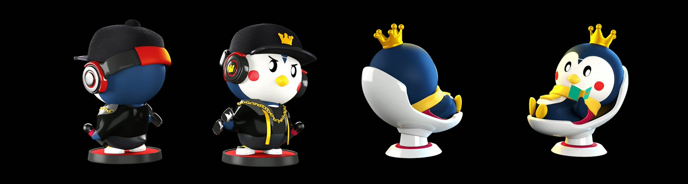 騰訊王卡吉祥物設計-012