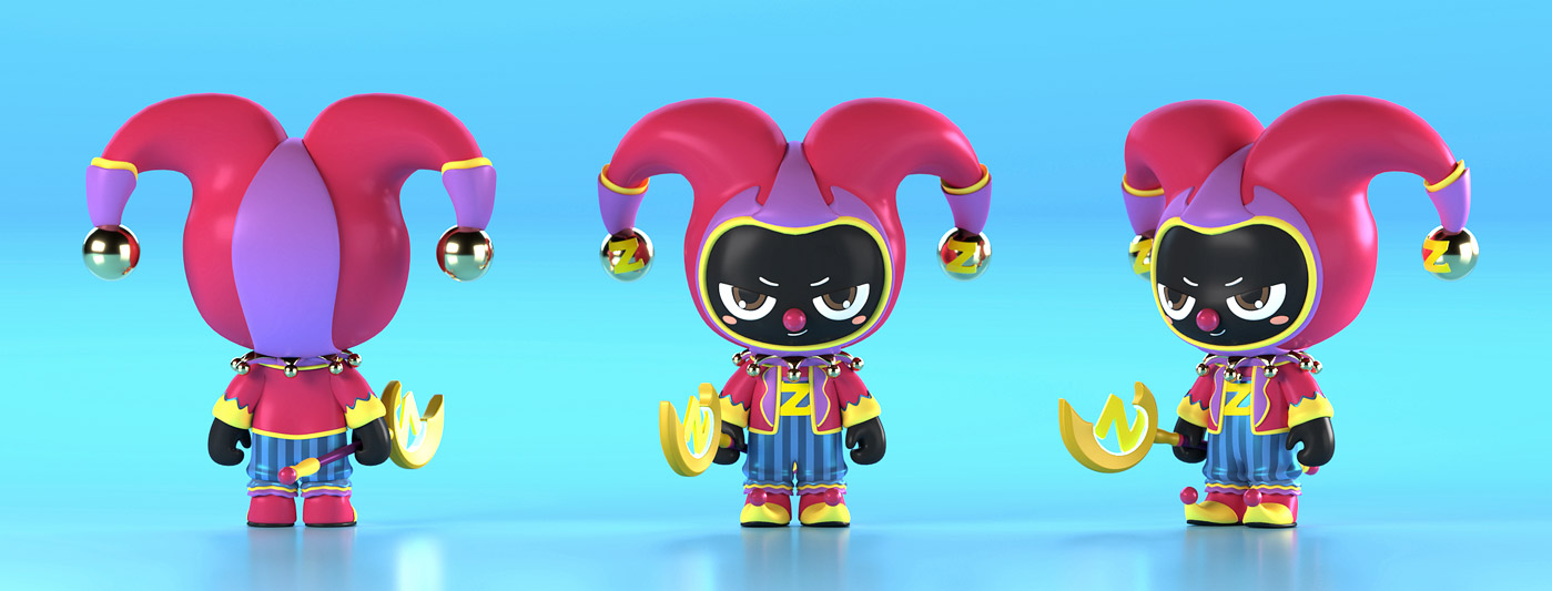 小黃鴨 &站酷IP形象聯名撲克牌設計9